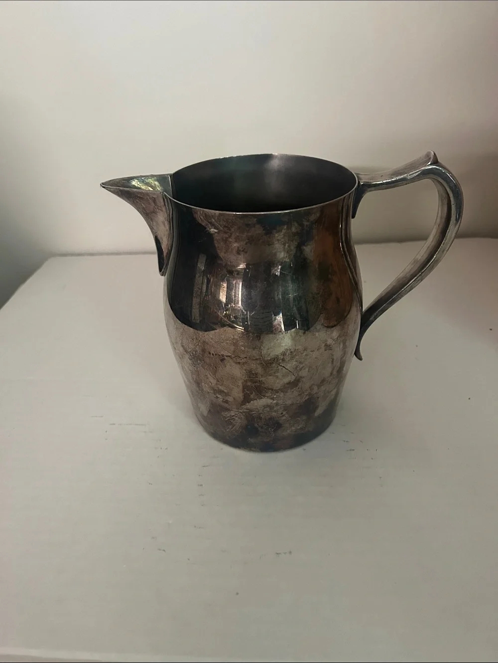 Polished Silver-Tone Serving Pitcher - Classic Home Dining Serveware